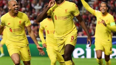 Bekuk Tuan Rumah Benfica, Liverpool Selangkah Menuju Semi-Final UCL