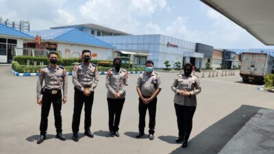 Ditpamobvit Polda Banten Laksanakan Patroli Ke PT Parkland World Indonesia Untuk Pastikan Keamanan