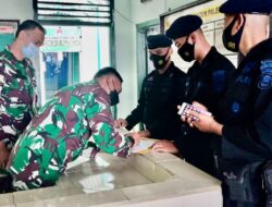 Sambangi Mako Babinminvetcaddam II/Sriwijaya, Personel Gegana Sumsel Mendapat Sambutan Hangat Sambangi Mako Babinminvetcaddam II/Sriwijaya, Personel Gegana Sumsel Mendapat Sambutan Hangat