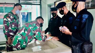 Sambangi Mako Babinminvetcaddam II/Sriwijaya, Personel Gegana Sumsel Mendapat Sambutan Hangat