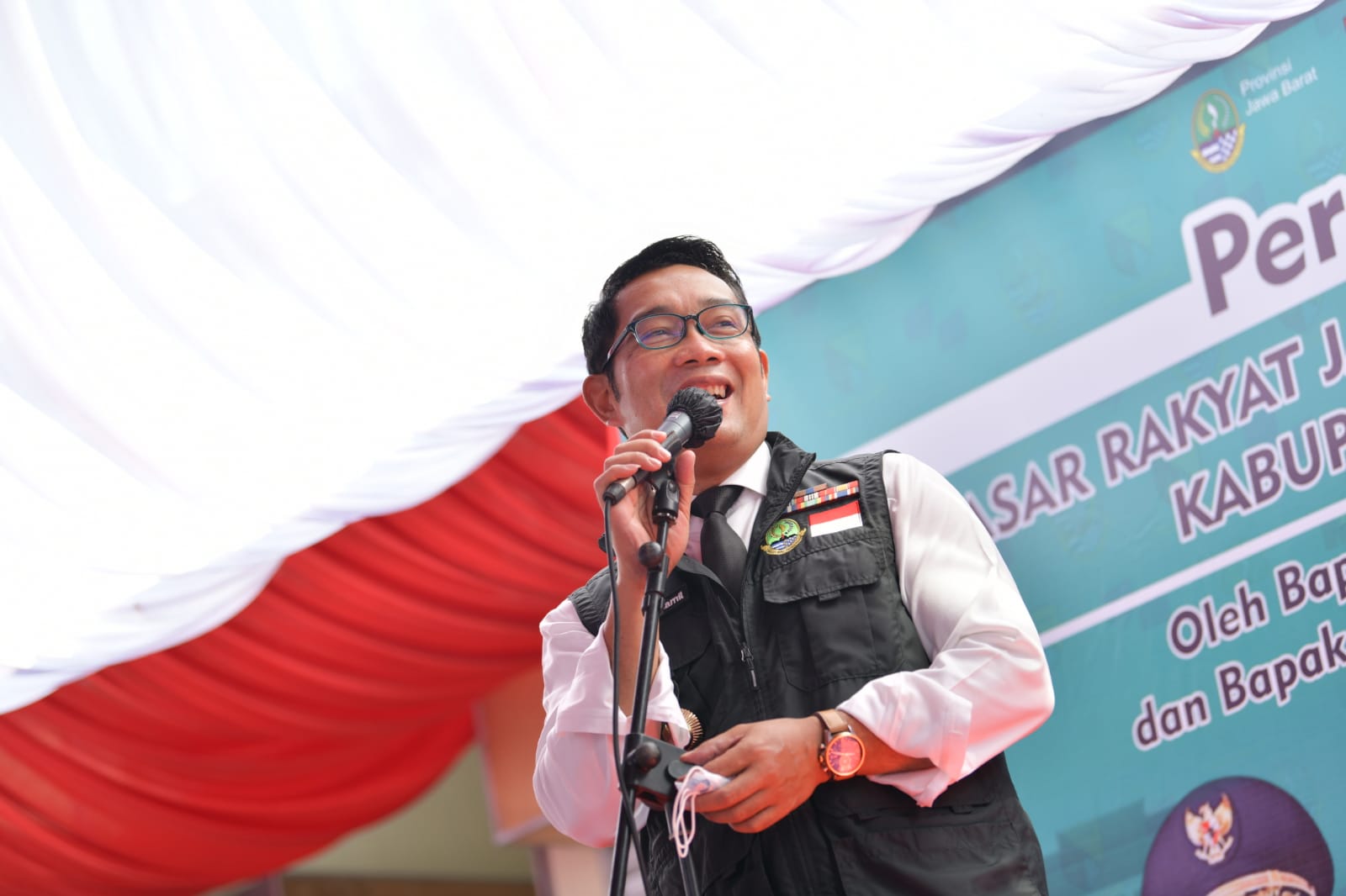 Ini Yang Disampaikan Gubernur Jabar Saat Resmikan Revitalisasi Tahap Kedua Pasar Rakyat Baleendah