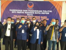 Mantan Sekda Hardiono Resmi Dilantik Sebagai Ketua DPD NasDem Kota  Depok Periode 2022-2024