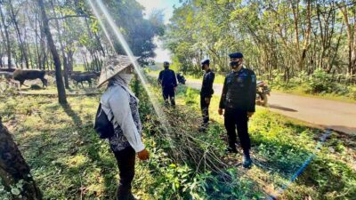 Giat Patroli Kamtibmas Brimob Sumsel, Demi Jaga Kondusifitas Wilayah