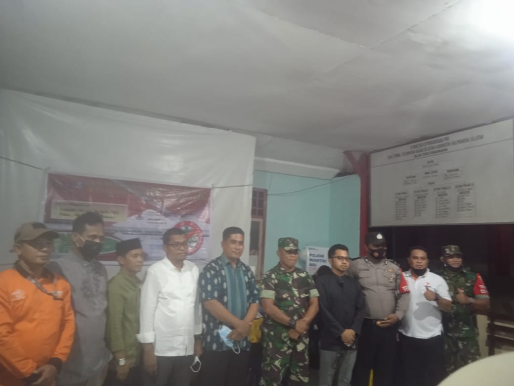 Dinas Sosial Menyalurkan Bantuan BPNT dan PKH Untuk 10 Desa Di Kecamatan Bacan Selatan.