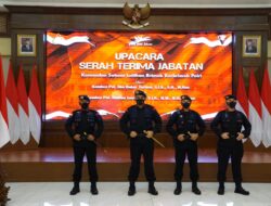 Upacara Sertijab Komandan Satuan Latihan Brimob, Dipimpin Langsung Dankor Brimob Polri