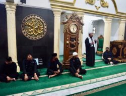 Dansat Brimob Polda Sumsel Hadiri  Giat Konsolidasi Dan Ngabuburit  di Mako Brimob Polda Sumsel