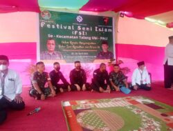 Brimob, TNI, Bersama Tokoh Masyarakat Kabupaten Pali, Gelar Festival Seni Islam