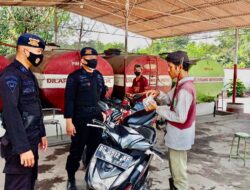 Jelang H-4 Idul Fitri 1443 H, Brimob Sumsel Ingatkan  Masyarakat Terkait Prokes
