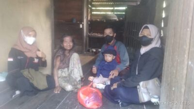 GPS Berbagi Paket Sembako Lebaran Di 5 Desa Di Kabupaten Sambas 2022