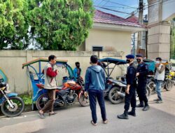 Sudah Jadi Rutinitas, H-2 Lebaran Idul Fitri, Brimob Sumsel Tetap Laksanakan Patroli Dialogis