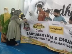 Terima Bantuan Dari Program UUS Maybank, LAZISMU Kota Depok Salurkan Bantuan Kepada 100  Orang Anak Yatim