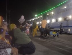 Arus Balik Lebaran Terpantau Normal dan Lancar Di Pelabuhan Kupal