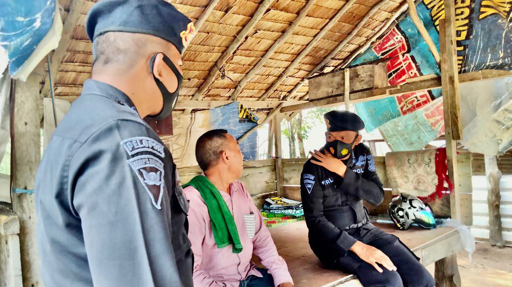 Melalui Patroli Dialogis, Brimob Sumsel Himbau Para Petani Di Ogan Ilir Untuk Tingkatkan Produktivitas Pangan