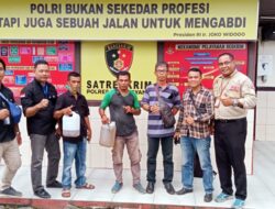 Sejumlah Wartawan Dari Berbagai Media Mendatangi Polres Bengkayang: Usut Pedagang Penjual Minyak Goreng Tidak Layak Komsumsi Kepada Warga Penerima BLT