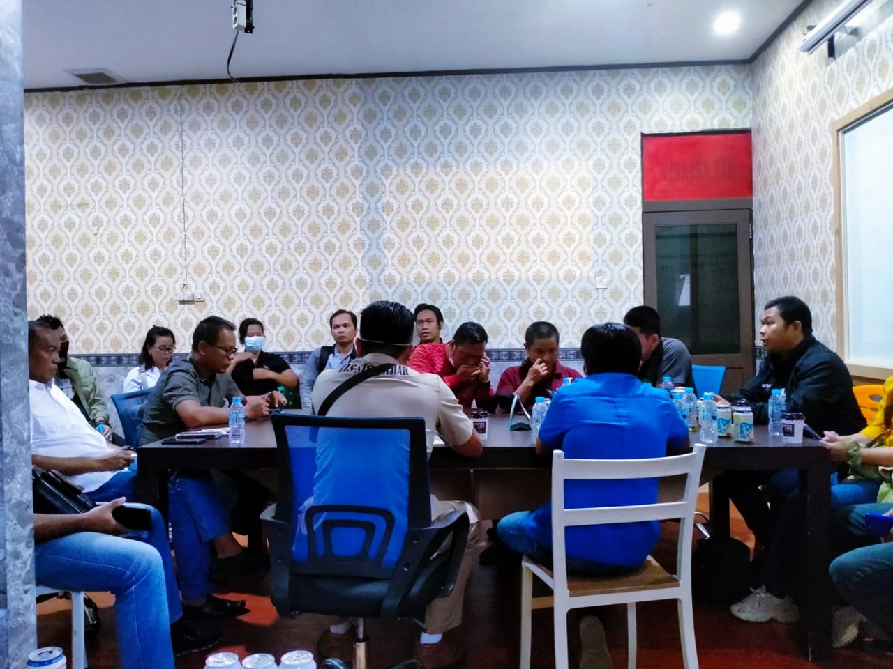 Silahturahmi Kasat Reskrim Bengkayang Sama Wartawan  Tingkatkan Sinergitas