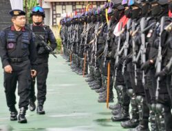Giat Pengukuhan Pasukan Respon Cepat Satuan Brimob oleh Kapolda Sumsel Giat Pengukuhan Pasukan Respon Cepat Satuan Brimob oleh Kapolda Sumsel
