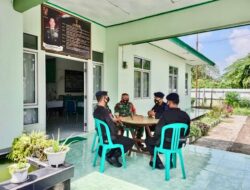 Jaga Situasi Kamtibmas Tetap Kondusif, Personel Brimob Polda Sumsel Gelar Silaturahmi Ke Koramil 402 / Kayu Agung Jaga Situasi Kamtibmas Tetap Kondusif, Personel Brimob Polda Sumsel Gelar Silaturahmi Ke Koramil 402 / Kayu Agung