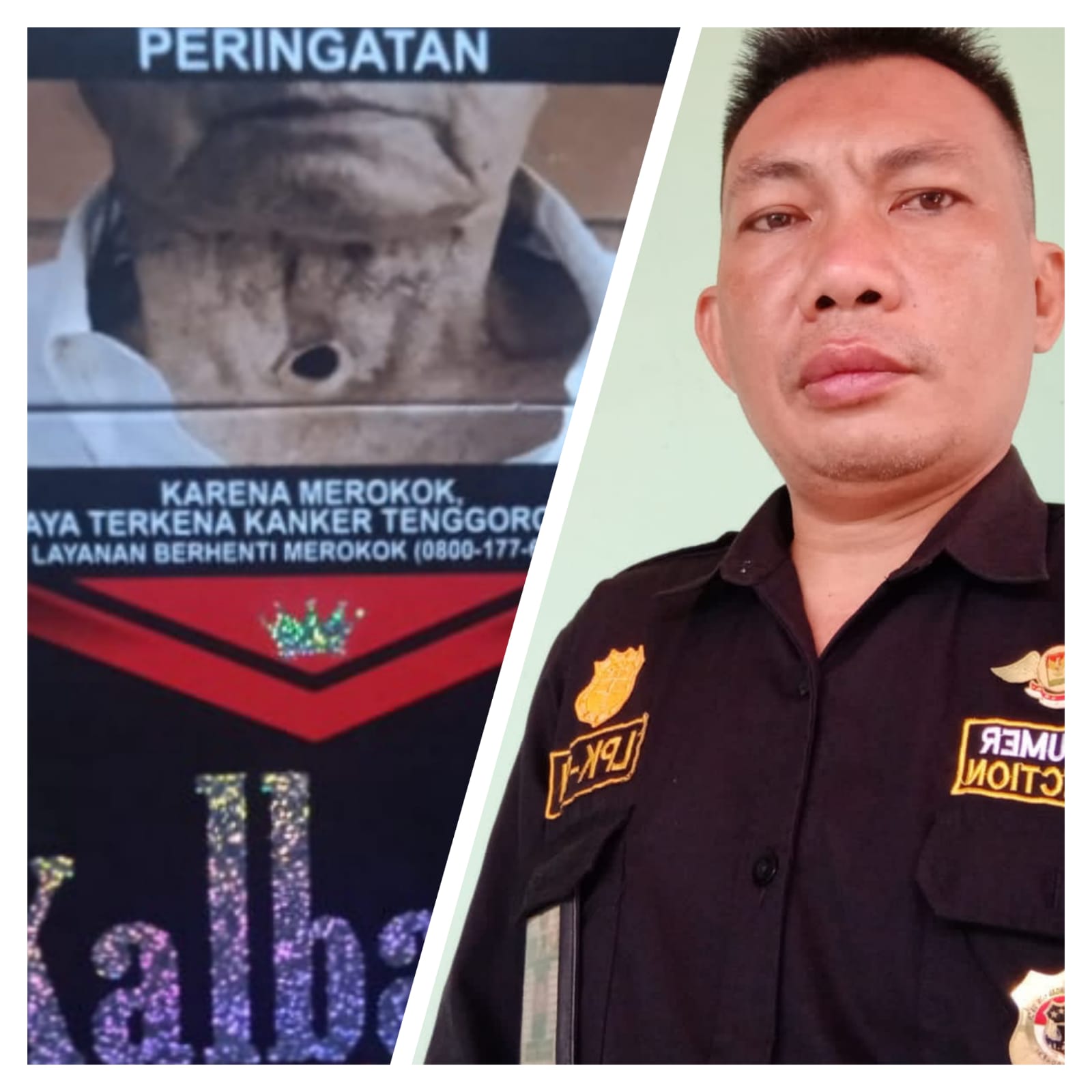 Ketua LPK-RI Kalimantan Barat Marville S Rondonuwu Angkat Bicara Soal Rokok Ilegal Beredar Bebas Di Bengkayang 2022