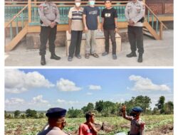 Patroli Dialogis Di Ogan Ilir, Brimob Sumsel Berikan Masyarakat  Rasa Aman Dari Propaganda KKB