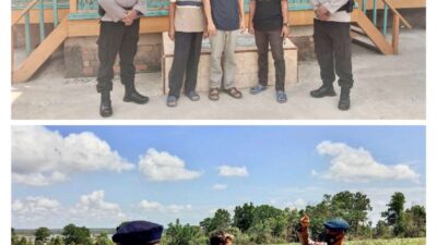 Patroli Dialogis Di Ogan Ilir, Brimob Sumsel Berikan Masyarakat  Rasa Aman Dari Propaganda KKB