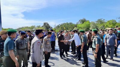 Canangkan Dua Kampung Tangguh Anti Radikalisme Di OKU Timur, Gubernur Sumsel Mendapat Pengawalan Korps Brimob