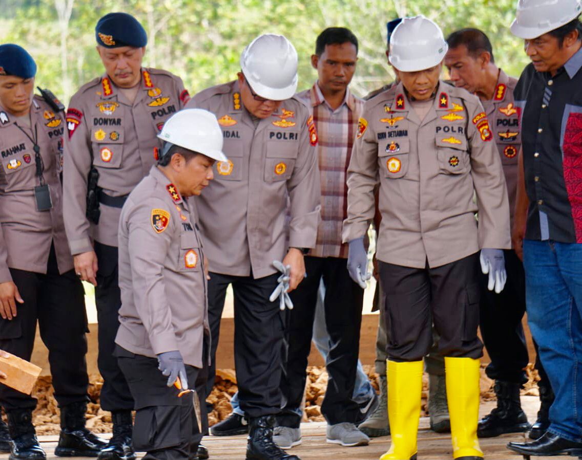 Peresmian Pembangunan Rumah Negara di Batalyon D Pelopor Oleh Kapolda Didampingi Dansat Brimob Polda Sumsel
