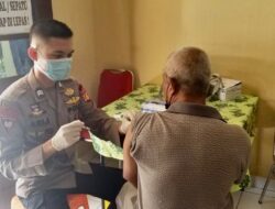 Guna Mendukung Percepatan Vaksinasi Nasional, Poliklinik Satbrimob Polda Sumsel Sediakan Layanan Vaksinasi Gratis