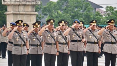Ziarah Kubur dan Tabur Bunga di TMP Ksatria Ksetra Siguntang Dihadiri Dansat Brimob Polda Sumsel