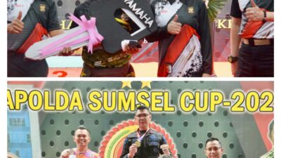 Kejuaraan Menembak Kapolda Sumsel Cup 2022 Sambut HUT Bhayangkara Ke-76, Resmi Ditutup Wagub Sumsel