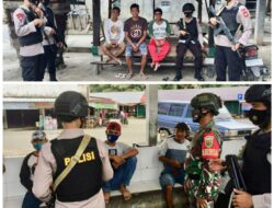 Patroli Di Wilayah Pali, Personel Satbrimob Polda Sumsel Gunakan Senjata Lengkap Guna Menjamin Keamanan Masyarakat Patroli Di Wilayah Pali, Personel Satbrimob Polda Sumsel Gunakan Senjata Lengkap Guna Menjamin Keamanan Masyarakat