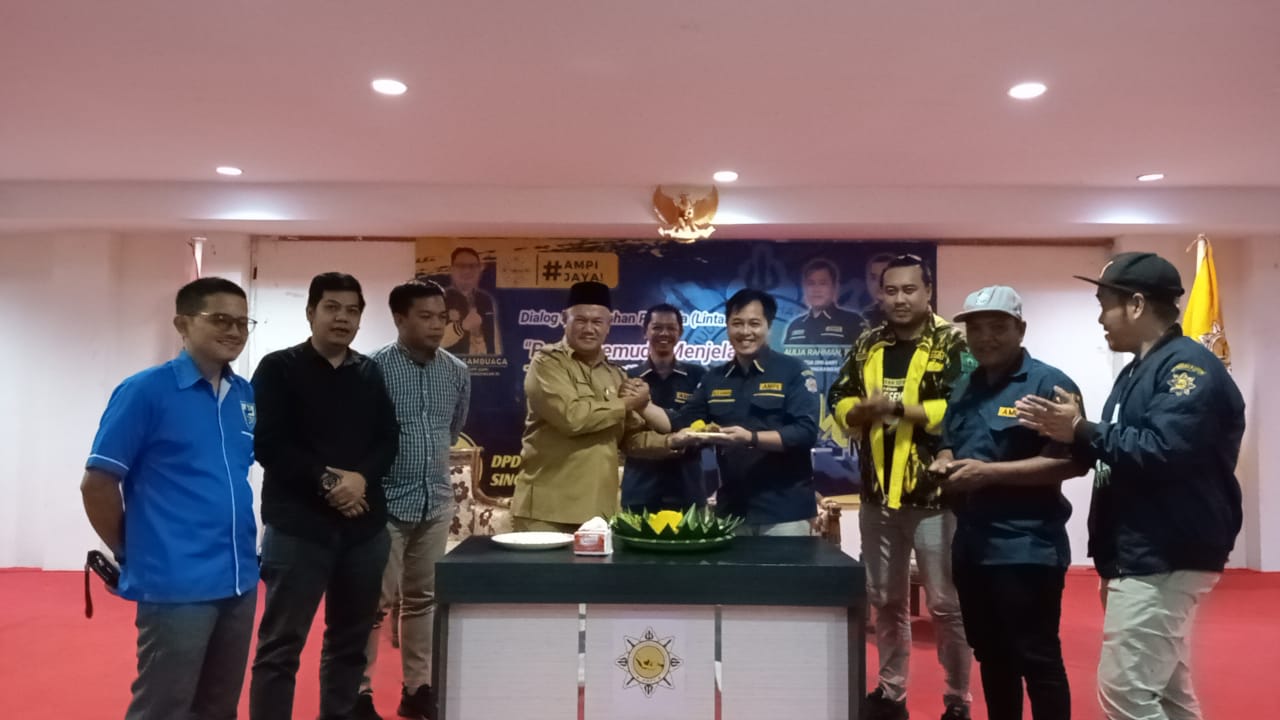 Dialog & Serasehan Peranan Pemuda Menjelang Tahun Politik Pemilu 2024. Dilakukan Oleh DPD AMPI Kota Singkawang 2022