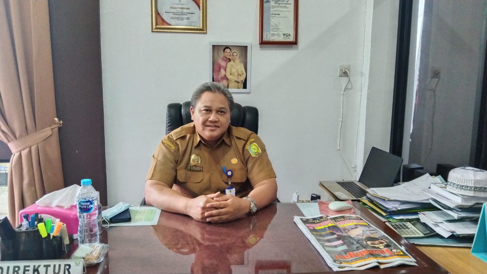 Direktur Rumah Sakit Umum Daerah Pemangkat dr Yana Sumartana Launching Program Prosesar Untuk Melayani Masyarakat 2022