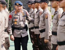 Satbrimob Polda Sumsel Gelar Upacara Tradisi Penyambutan 35 Personel Baja Satbrimob Polda Sumsel Gelar Upacara Tradisi Penyambutan 35 Personel Baja