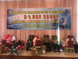 Peringatan Ke-75 Hari Bakti TNI AU, Brimob Sumsel Turut Dalam Aksi Sosial Donor Darah Peringatan Ke-75 Hari Bakti TNI AU, Brimob Sumsel Turut Dalam Aksi Sosial Donor Darah