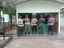 Tingkatkan Keakraban dan Kekompakan, Personel Brimob Sumsel Sambangi Kodam II/Sriwijaya