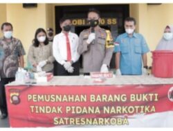 Wakapolres Singkawang Kompol Raden Real Mahendra SH. S.I.K Pimpin Musnakan Barang Bukti Narkotika 2022. Wakapolres Singkawang Kompol Raden Real Mahendra SH. S.I.K Pimpin Musnakan Barang Bukti Narkotika 2022.