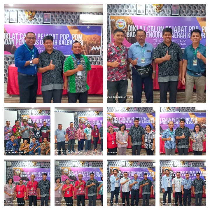 Diklat Calon Pejabat Pdp, Pdm Badan Pengurus Daerah Gereja Bethel Indonesia Kalimantan Barat 2022
