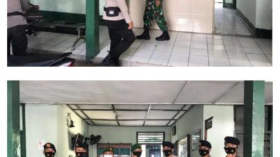 Sambangi Koramil 418-02/Pakjo, Brimob Sumsel Komitmen Jaga Kamtibmas di Kota Palembang