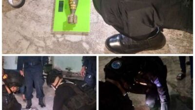 Brimob Sumsel Terjunkan Unit Jibom Gegana, Amankan Temuan Mortir Dan Granat Diduga Sisa PD II