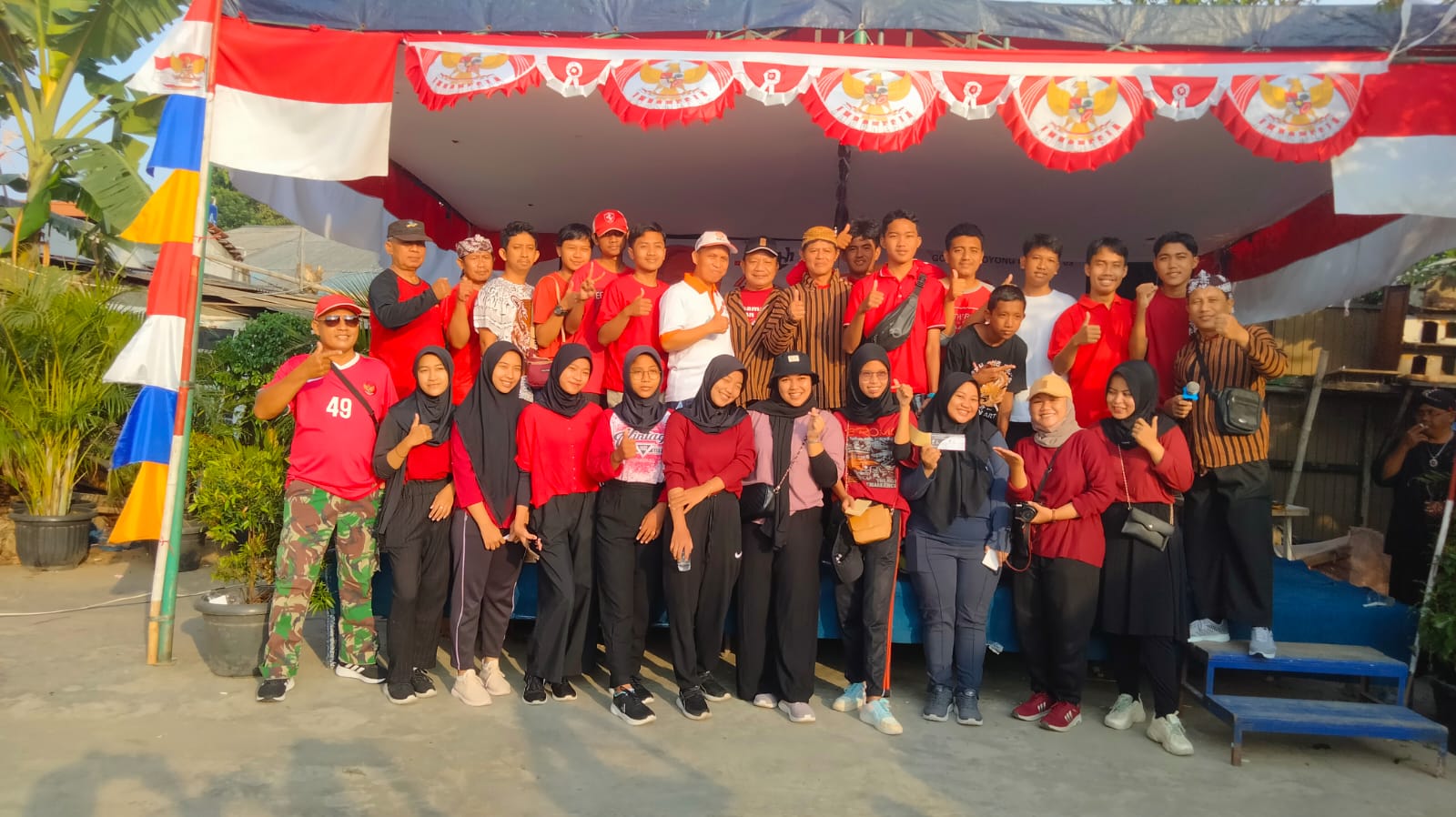 Dalam Menyambut HUT RI Ke 77 RT 07/09, Bersinergi Bersama Kita Kuat