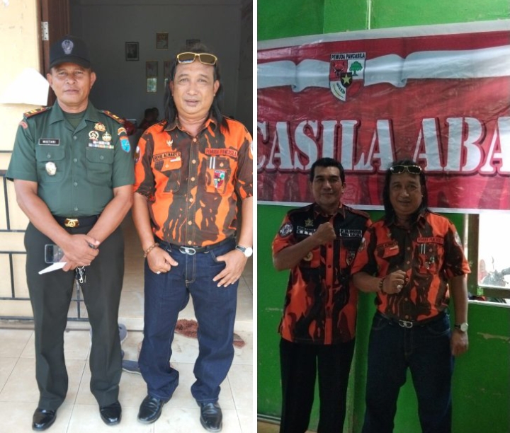 Pelantikan ” PAC Pemuda Pancasila kecamatan Selakau Timur ” kabupaten Sambas Kalimantan barat. 2022.