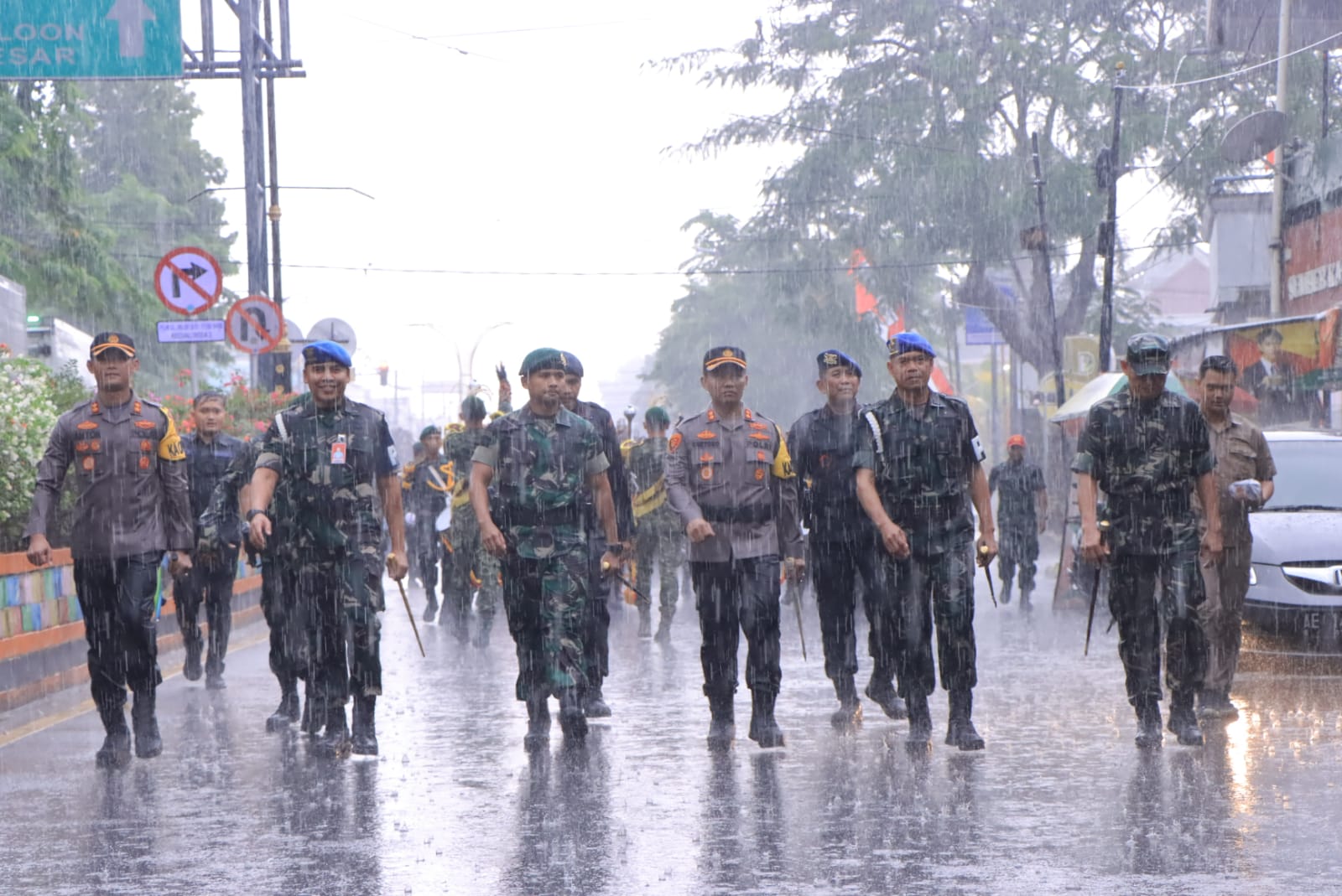 Perayaan 1 Abad Pencak Silat PSHT, TNI – Polri Siap Lakukan Pengawalan