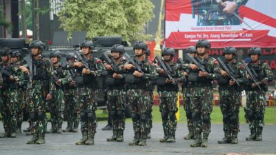 Tingkatkan Sumber Daya Manusia, Dankor Brimob Polri Lepas Keberangkatan 12 Personel Pilihan Ke Turki