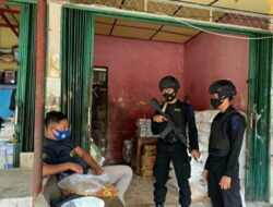 Guna Mencegah Gangguan Kamtibmas Di Wilayah Pali Brimob Sumsel Gencar Laksanakan Patroli