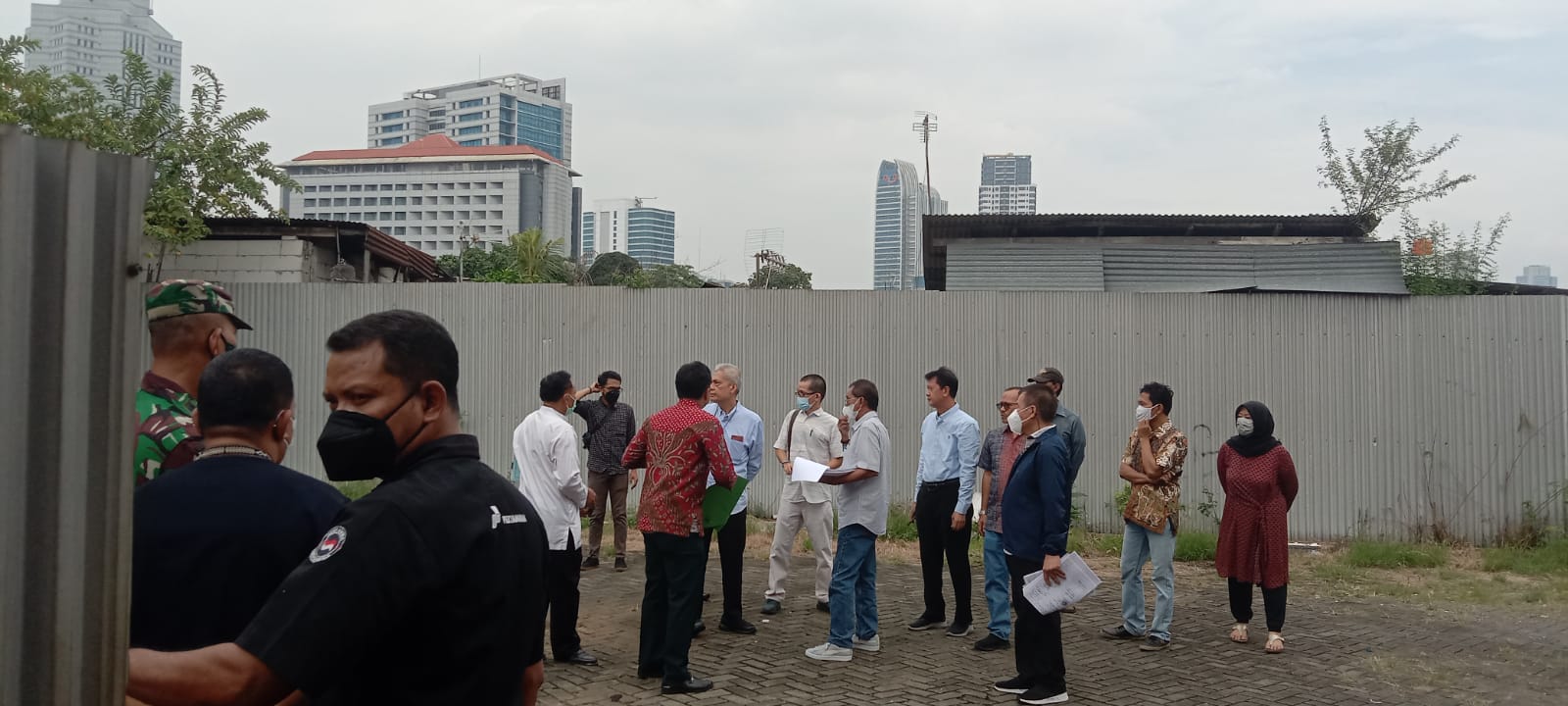 Untuk Periksa Tanah Perkara Hakim Turun Langsung
