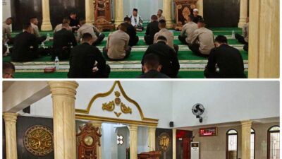 Aksi Solidaritas dan Doa Bersama, Digelar Personel Brimob Polda Sumsel Untuk Para Korban Tragedi Stadion Kanjuruhan