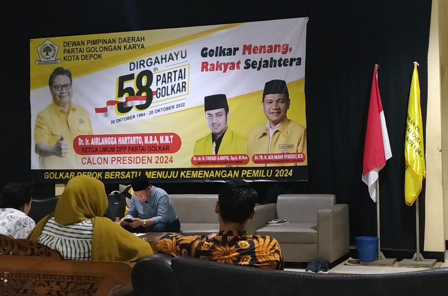 HUT Ke-58, Golkar Depok Targetkan 3000 Peserta Ikut Jalan Sehat