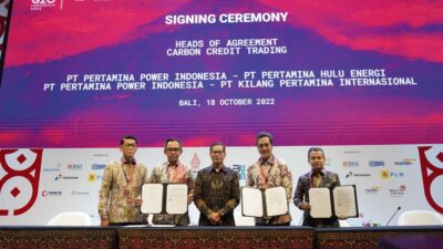 Sinergi Pertamina Grup Inisiasi Perdagangan Karbon