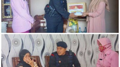 Sambut HUT Brimob Polri Ke-77, Satbrimob Polda Sumsel Laksanakan Giat Anjangsana Ke Purnawirawan dan Warakawuri