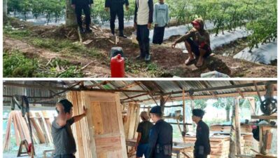 Berikan Himbauan, Brimob Sumsel Jalin Kedekatan Dengan Masyarakat Melalui Patroli Dialogis